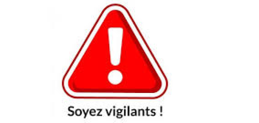 Visuel Attention – présence de rodeurs sur la commune