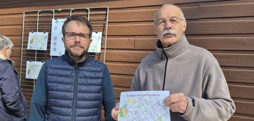 Visuel Inauguration des parcours d’orientation en Moulière