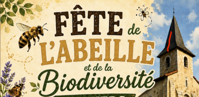 Visuel Fête de l’Abeille et de la Biodiversité